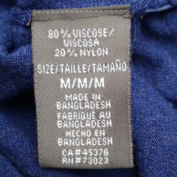 2 / $30.00 - Suzy Shier Ladies Size Medium Royal Blue Lightweight Sweater - Picture 5 of 9